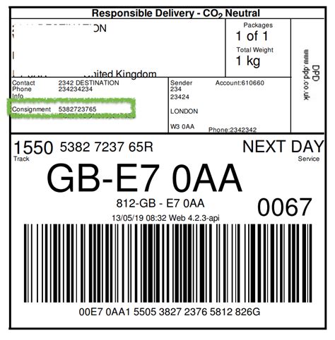 hermes consignment tracking